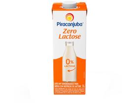 Leite Semidesnatado Zero Lactose Piracanjuba 1l Leite Semidesnatado Zero Lactose Piracanjuba 1l