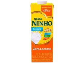 Leite Semidesnatado Zero Lactose UHT Ninho - Levinho 1L