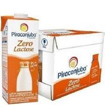 LEITE SEMIDESNATADO ZERO LACTOSE UHT PIRACANJUBA 1L com 12 unidades