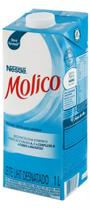 Leite Uht Desnatado Molico Caixa Com Tampa 1 Litro Tetrapak -6 Unids