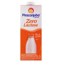 Leite Uht Zero Lactose Piracanjuba Caixa Com Tampa 1L
