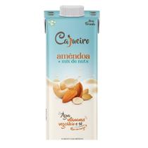 Leite Vegetal CAJUEIRO AMÊNDOA E MIX DE NUTS 1L X 06 Unds