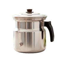Leiteira Apito Alumínio 2,4L Fervedor com Cabo de Baquelite