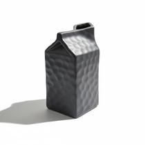 Leiteira Cerâmica Stoneware Preto Matte Alça 300Ml Ricca