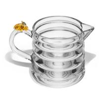 Leiteira Cristal Ecologico Little Bee 300ml Lyor Design Leiteira Cristal Ecologico Little Bee 300ml Lyor Design
