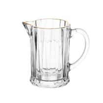 Leiteira cristal fio de ouro radial lyor 290ml Leiteira cristal fio de ouro radial lyor 290ml