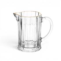 Leiteira de Cristal com Fio de Ouro Radial Lyor