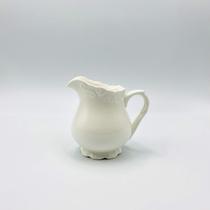 Leiteira de Porcelana Alto Relevo Branca 250ml - Wolff