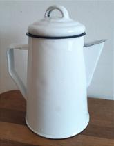 Leiteira Esmaltada de Ágata 1 Litro - Ateliê VanFil Leiteira Esmaltada de Ágata 1 Litro - Ateliê VanFil