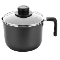 Leiteira Fervedor 14cm Gourmet Tampa de Vidro Antiaderente