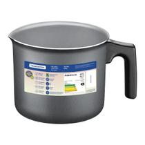 Leiteira Fervedor Canecão Tramontina Turim Alumínio Antiaderente CHUMBO1,7 Litros Café Leite Chá Cozinha Leiteira Fervedor Canecão Tramontina Turim Alumínio Antiaderente CHUMBO1,7 Litros Café Leite Chá Cozinha