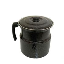 Leiteira Fervedor De Leite Com Apito 2l Preta Craqueada Leiteira Fervedor De Leite Com Apito 2l Preta Craqueada