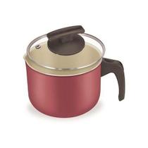 Leiteira Fortaleza com Tampa de Vidro Cereja Ø 14CM Leiteira Fortaleza com Tampa de Vidro Cereja Ø 14CM