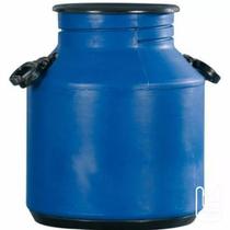 Leiteira Galão Para Leite Azul 15 Litros Com Alça E Tampa Enroscada - Injesul
