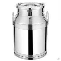 Leiteira Inox Vasilhame Galão Tarro De Leite 20 Litros Richoa