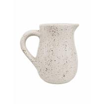 Leiteira Jarra Cerâmica Chapiscada 400ml