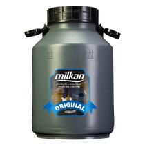 Leiteira Milkan 20 Litros Latão Leite Vasilhame Plástico