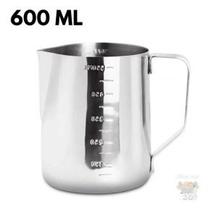 Leiteira Pitcher Profissional 600ml em Aço Inox - Precisão para seu Café Barista Leiteira Pitcher Profissional 600ml em Aço Inox - Precisão para seu Café Barista