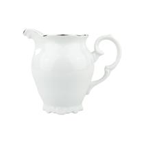 Leiteira Porcelana Schmidt - Dec. Filetado Prata Pomerode 0012