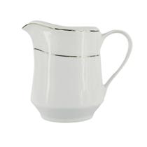 Leiteira Porcelana Schmidt - Dec. Renda Branca 0163