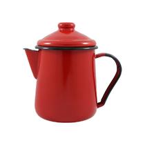 Leiteira tradicional de qualidade em Agata - 1,1 L - Vermelho - Mãe Ágata Leiteira tradicional de qualidade em Agata - 1,1 L - Vermelho - Mãe Ágata