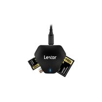 Leitor 3em1 Lexar SD/MicroSD/Compact Flash Profissional