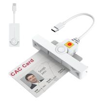 Leitor CAC Rocketek SmartFold Tipo C USB C DOD Militar