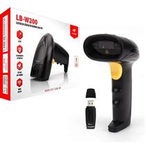 Leitor Código Barras 1D Sem Fio C3Tech LB-W200BK