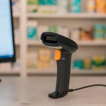 Leitor Código Barras Scanner Rápido Com Cabo Usb