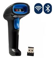 Leitor Codigo Barras Sem Fio Bluetooth Wireless E Usb Qrcode