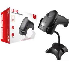 Leitor Código Barras Usb Laser com Suporte C3Tech LB-50BK