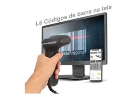 Leitor Código De Barras Com Fio Laser Code Scanner