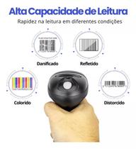Leitor Código De Barras Comfio Usb Laser 1d Ean Nf Goldensky Cor Preto
