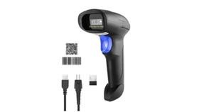 Leitor Código de Barras Qr Code 2D USB Bluetooth Sem Fio comércios lojas