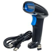 Leitor Código de Barras Qr Code 2D USB Bluetooth Sem Fio