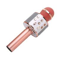 Leitor de alto-falante sem fio KTV Karaoke Mic USB WS-858 - Generic