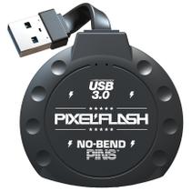 Leitor de cartão CF PixelFlash Compact Flash Memory USB 3.0 Preto