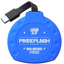 Leitor de cartão CF PixelFlash USB C 3.1 5Gb/s para Compact Flash