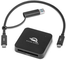 Leitor de cartão CFast OWC Atlas com cabo USB-C e USB-A