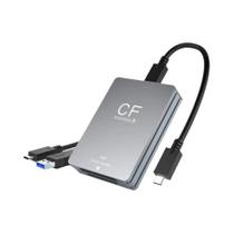 Leitor De Cartão CFexpress Tipo A/B 2 Em 1 Portátil Para Android, Windows, Mac OS E Câmeras DSLR