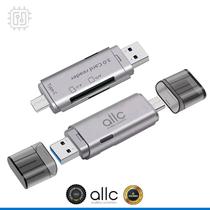 Leitor De Cartão De Memória Sd Micro Sd Tf Usb 3.0 Usb C