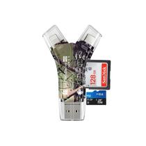 Leitor de cartão de memória ZOIOT USB 3.0 Lightning Type-C