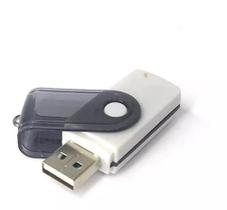 Leitor De Cartão E Gravador Usb Sd Mmc Micro Sd Taxa 480mbps