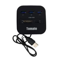 Leitor de cartão e HUB Usb 2.0 - Tomate