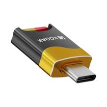 Leitor De Cartão Micro SD KODAK T330 De Alta Velocidade Com Adaptador OTG Tipo-C Para Celulares, Leitor De Cartão Micro SD KODAK T330 De Alta Velocidade Com Adaptador OTG Tipo-C Para Celulares,