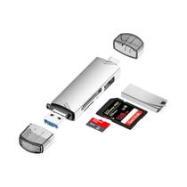 Leitor de Cartão Micro SD Olaf OTG - Adaptador Tipo C para USB 3.0 (6 em 1)