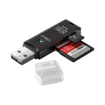 Leitor De Cartão Micro SD USB 3.0 2.0 2 Em 1 De Alta Velocidade Para Transmissão De Dados De Câmera