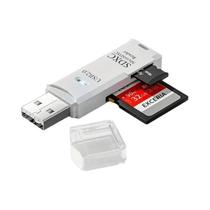 Leitor de Cartão Micro SD USB 3.0/2.0 - Alta Velocidade para Câmera
