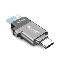 Leitor de cartão microSD USB-C SmartQ C356 com USB 3.0 Super Speed