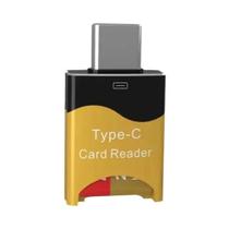 Leitor De Cartão Mini Micro-SD De Alumínio Tipo-C Para Huawei iPad Macbook Pen Drive Leitor De Cartão Mini Micro-SD De Alumínio Tipo-C Para Huawei iPad Macbook Pen Drive